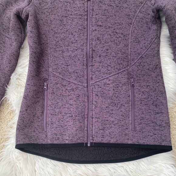 {Ascend} Purple Fleece Full-Zip Jacket - Women's - Picture 3 of 6